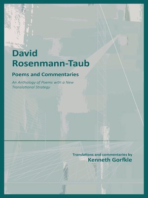 cover image of David Rosenmann-Taub